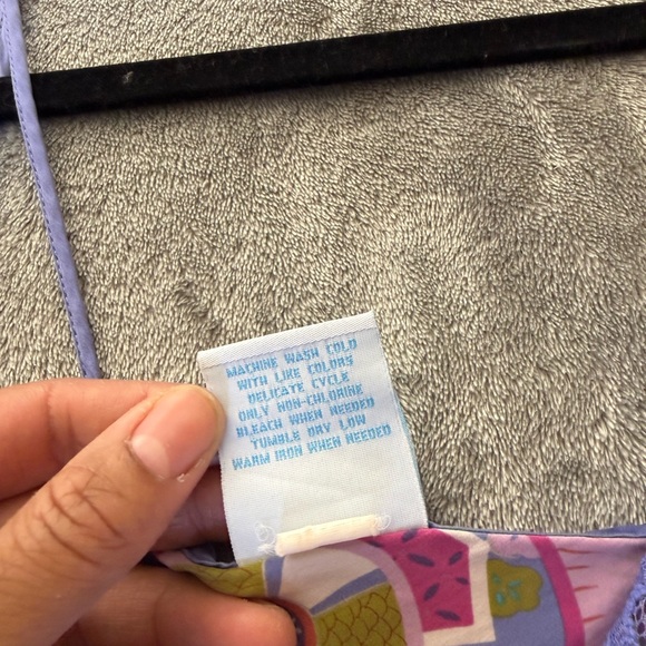 Nick & Nora Asian Dragon Silk Nightgown Nightie Slip Dress Plus Size XXL Cozy - Picture 12 of 12